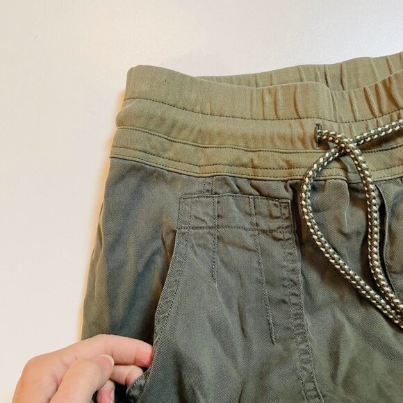 Anthropologie Pant Trouser Jogger Green The Nomad Cargo Utility Cargo Military - Picture 9 of 16
